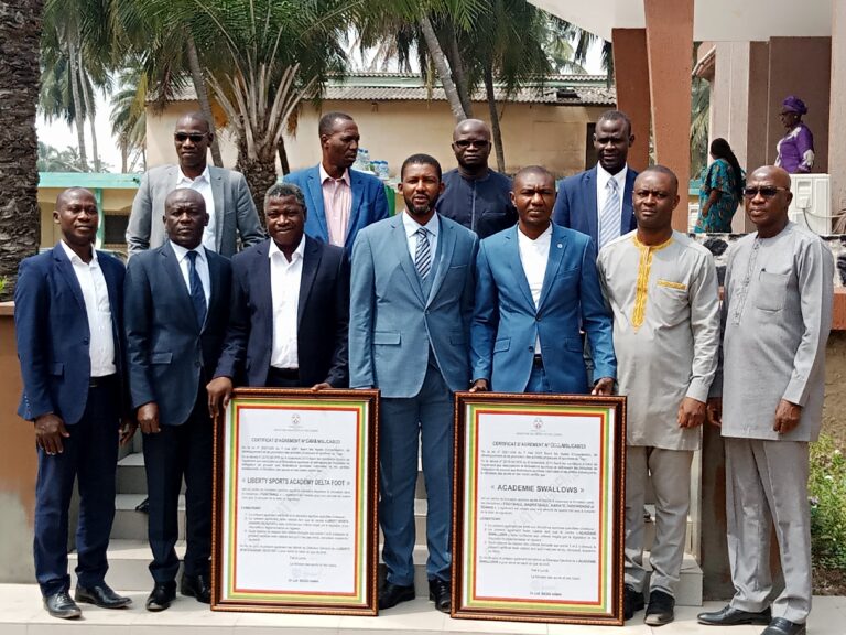 Togo : Swallows et l’Académie Delta Foot, désormais dans le registre du Ministère des Sports