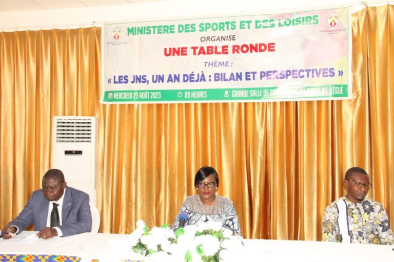 JNS Togo : Un an après, le Ministère des sports dresse le bilan et se projette