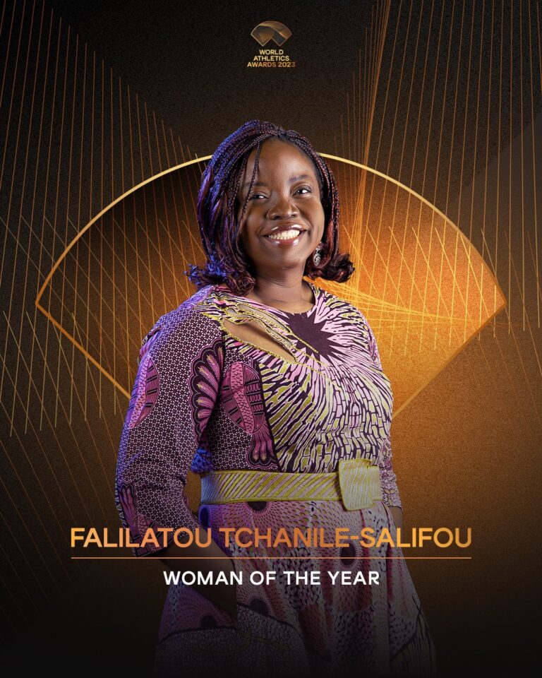 Athlétisme : Une togolaise désignée « Femme de l’année » par la Fédération Internationale de l’Athlétisme