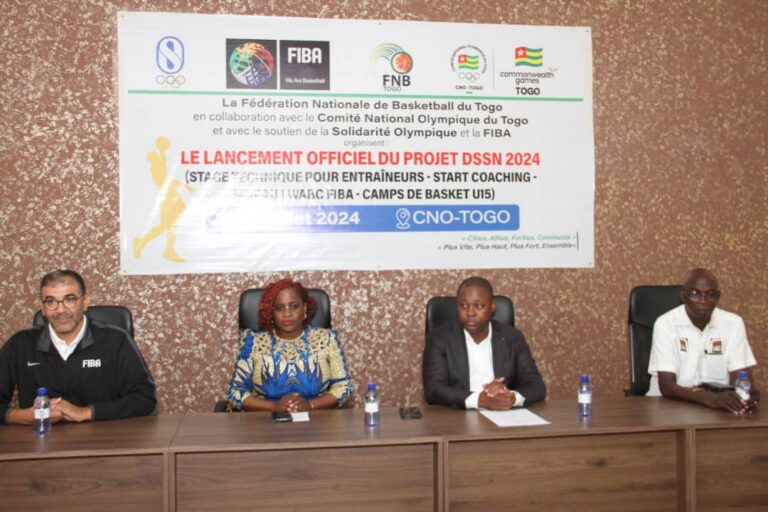 Basket-ball : Les activités du programme DSSN de la FNB Togo lancées