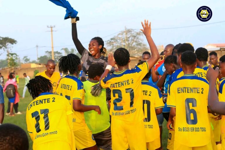 TOGO D1F: Performance historique, l’ENTENTE 2 Féminine qualifiée pour les playoffs
