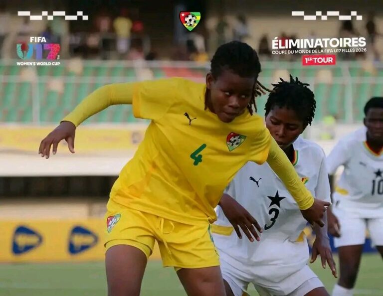 CdM U17 F (Q) 2026 : le Togo battu à domicile par le Ghana