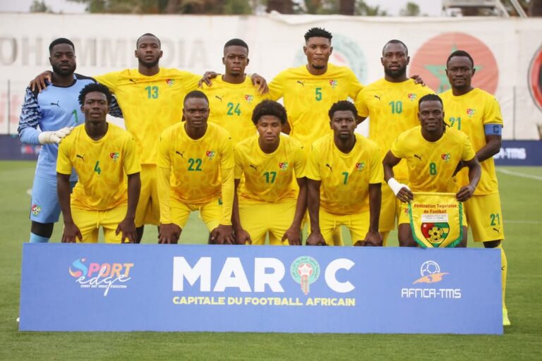 Football:Le Togo capitalise sur ses résultats et grimpe au classement FIFA