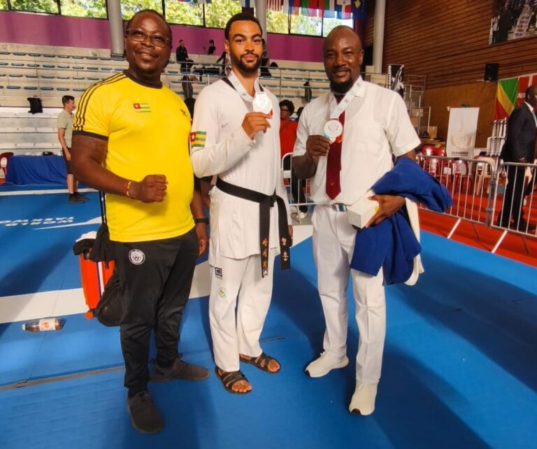 Taekwondo : le Togo décroche une médaille de bronze et une distinction au Solidarity’s Center Taekwondo Open G1 en France