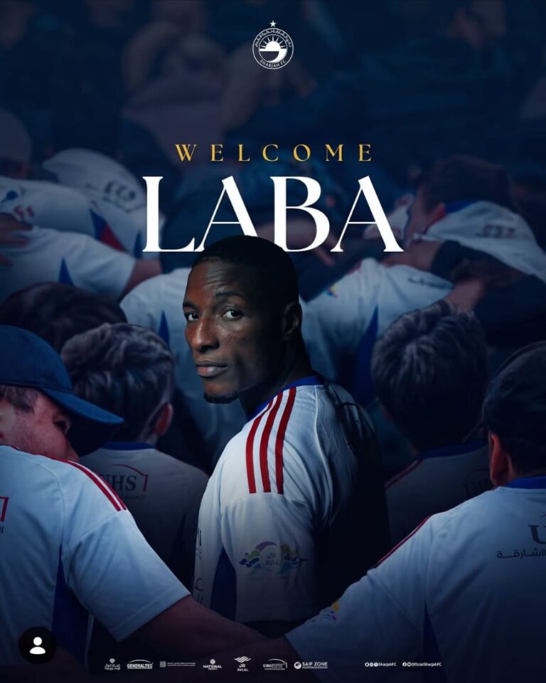 Officiel : Laba Kodjo Fodoh s’engage pour deux saisons avec Al Sharjah