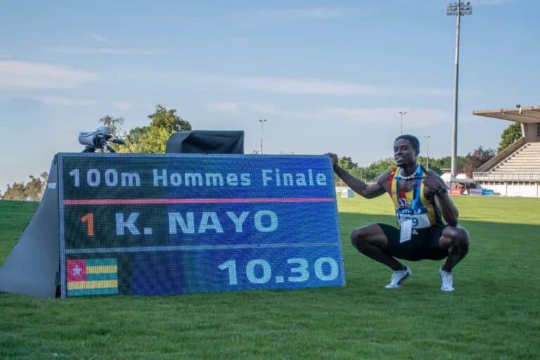 Togo/ Athlétisme : Nayo Kossi Médard réécrit l’histoire du sprint togolais