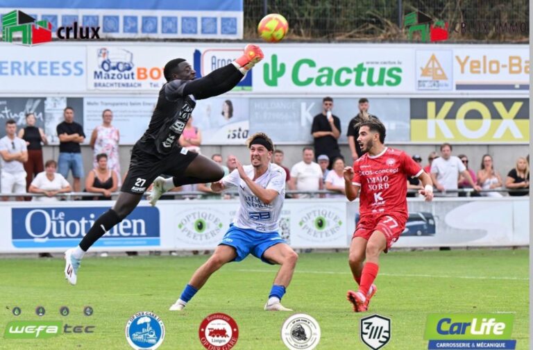 Luxembourg/D1 : Steven Mensah convaincant pour ses débuts, le FC Etzella ramène un point de son déplacement