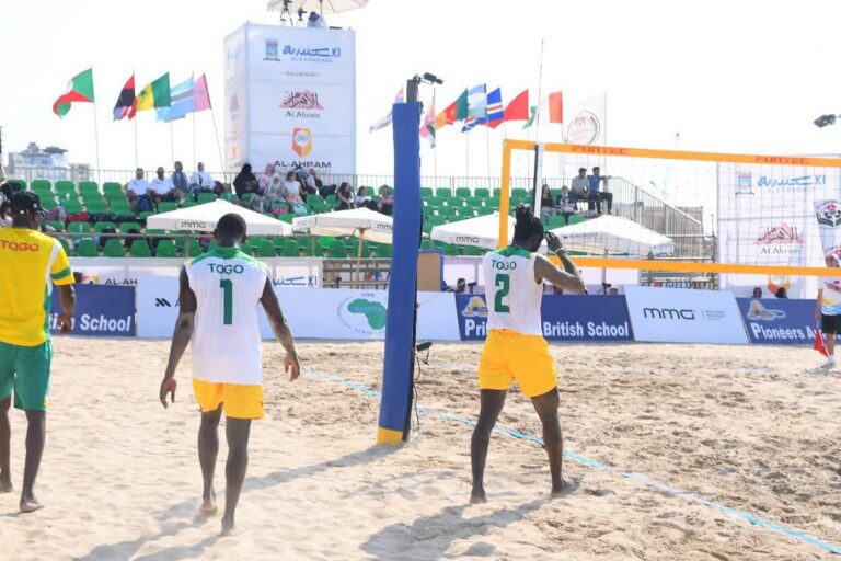 Beach-volley/CAN 2026 : le Togo montre du caractère et domine le Nigeria