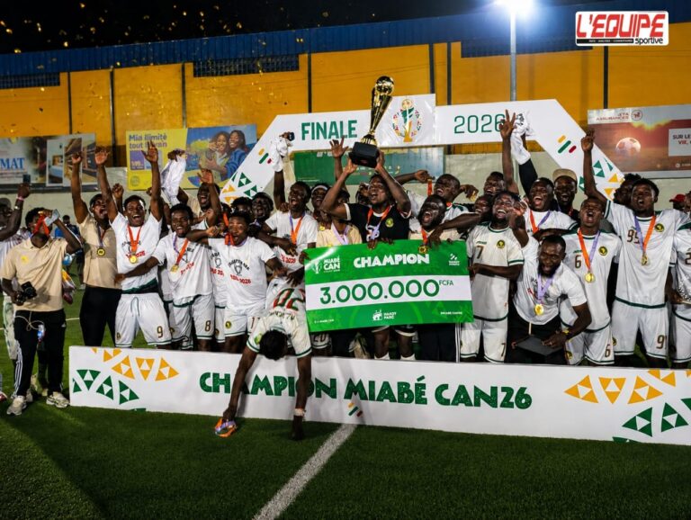 Miabe CAN 2026 : le Cameroun impuissant, la RDA s’empare de la couronne