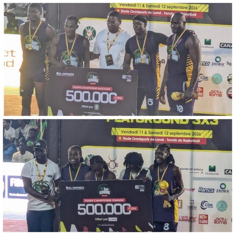 Togo /228 Basket Playground 2e édition : Acess et Satan II règnent sur le parquet au 3×3