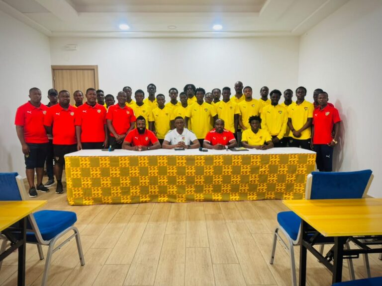 Élim CAN U23 2027 : le ministre des Sports galvanise les Éperviers Espoirs avant la Libye