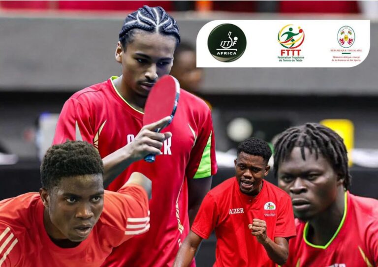 Tennis de Table/ Championnats d’Afrique senior ITTF 2026 : Le Togo mise sur sa jeunesse à Tanger